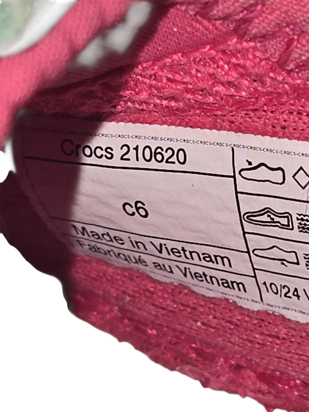 Kids Crocs Swiftwater Splash Shoe Dragon Fruit Size 6c